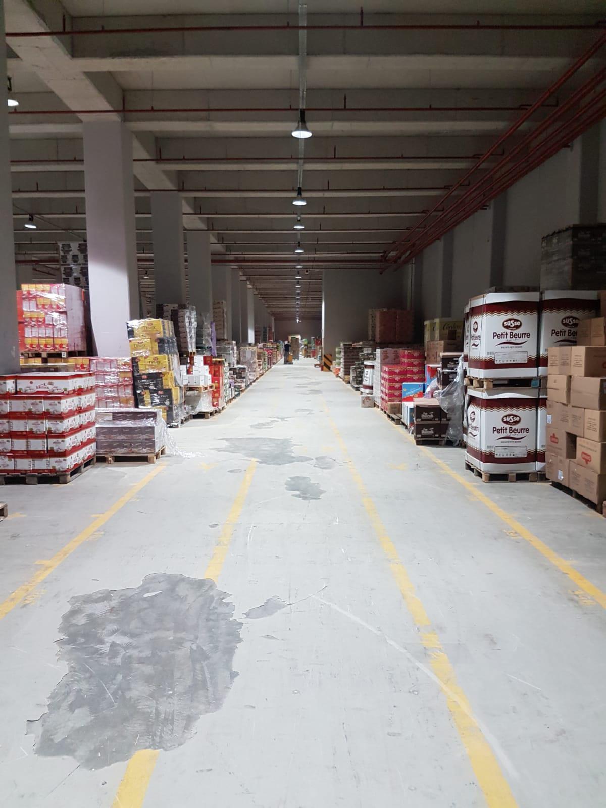 Bim Gebze deposu - Beton parlatma sonrası zemin (sonra)