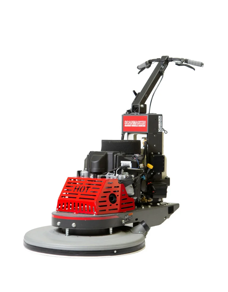 Burnisher beton parlatma makinesi