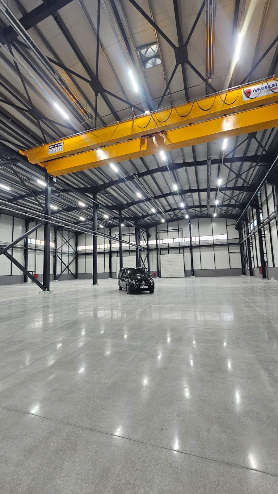 Yarı Parlak Beton Parlatma - Dengeli Parlaklık