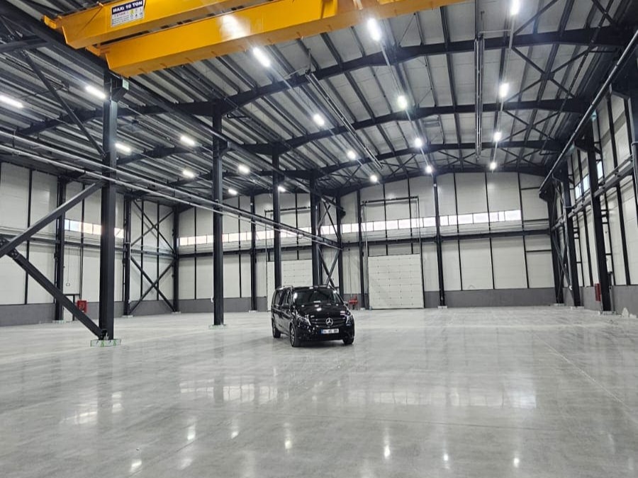 Yarı parlak beton uygulama detayı